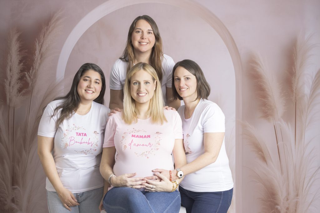 Shooting photo offert lors d'une journée babyshower